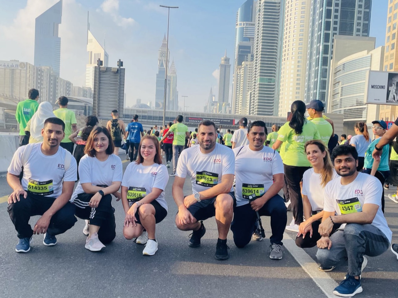 EDCS Team at Dubai Run 2022